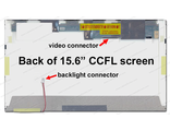 Ламповая CCFL LCD матрица (экран) ЖК-панель для ноутбука 30 pin 15.6 LTN156AT01-D01 глянцевая - 35000 ТЕНГЕ